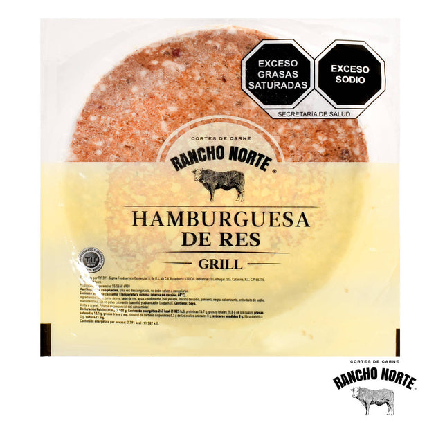 Carne Hamburguesa Grill