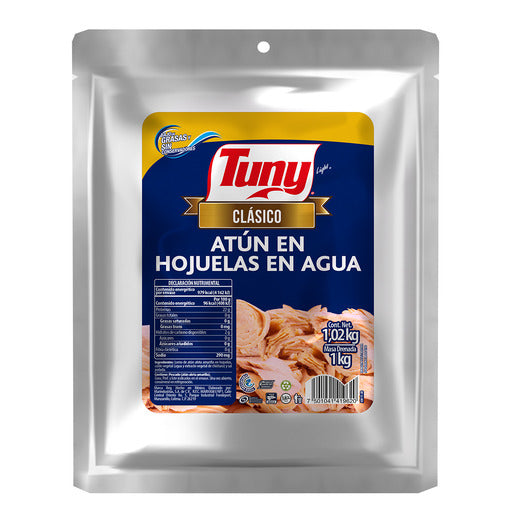 Atún en Agua Pouch Tuny